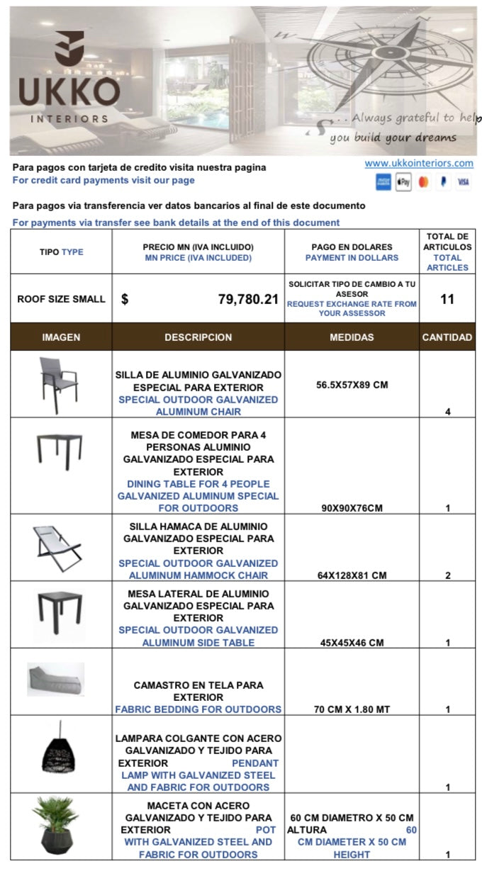 Roof Size (S)